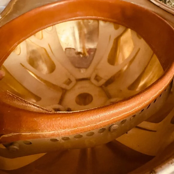 VTG Superlite by Fibre Metal Chester PA USA Aluminum Helmet Hard Hat Logging etc - Picture 10 of 12